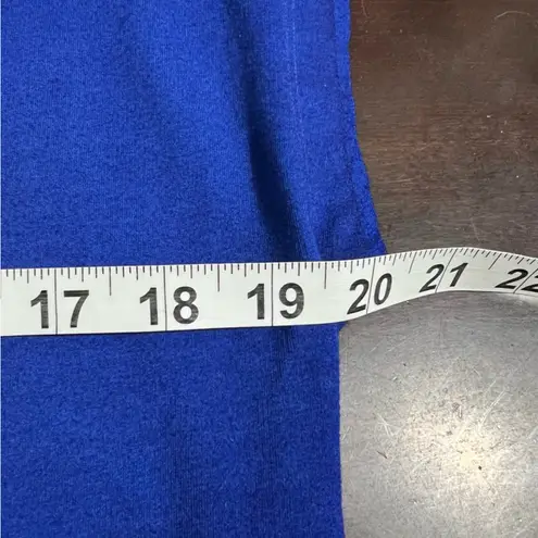 Majestic Filatures Tee Shirt Dress Blue V