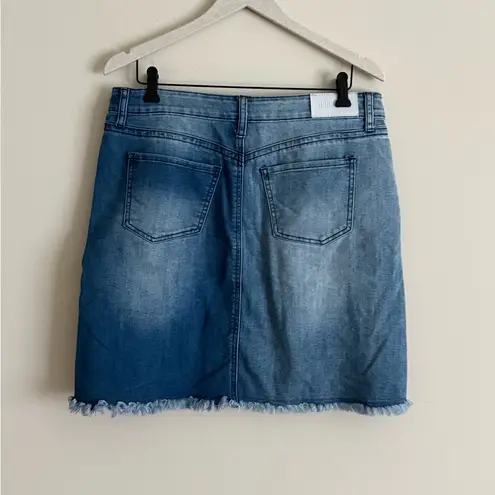 Hydraulic Soho High Rise Denim Skirt Vintage Southwestern Y2K size 10