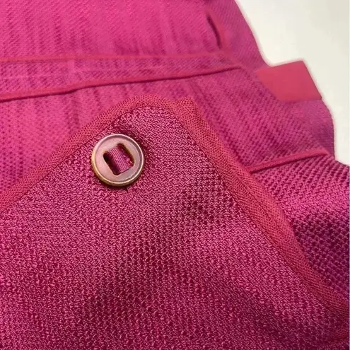 Donna Karan Donna Karen Purple Button Up Blazer Jacket Size Medium