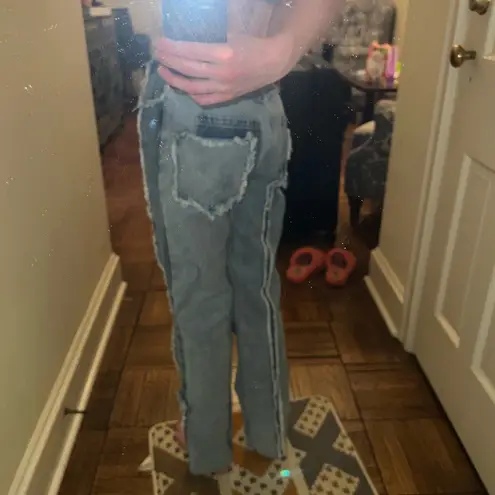 Maniere De Voir Maniere de vior Eiffel Tower jeans