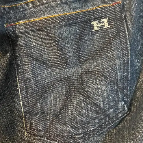 Habitual Blue Medium Wash Straight Leg Low Rise Denim Jeans Women Sz 1