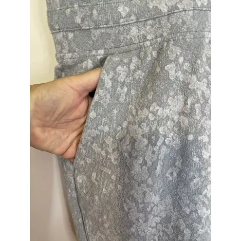 Lululemon Jogger Ready‎ to Rulu Crop Size 20 Speckle Spritz Jacquard Rhino Gray thumbnail 3
