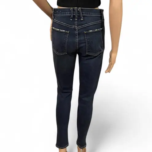 McGuire Denim Women’s Distressed Skinny Mid-rise Jeans Size 28 Ankle Ripped 157A