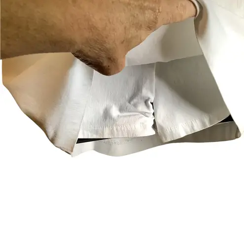 Attyre White Mini Skirt Skort Stretch High Quality WORN ONCE Size 8