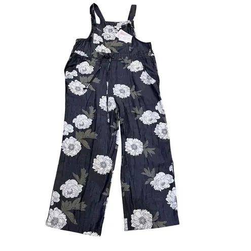 LuLaRoe  Juliet Floral Jumpsuit Women's 2XS Multicolor Casual Relaxed Fit - Image 4