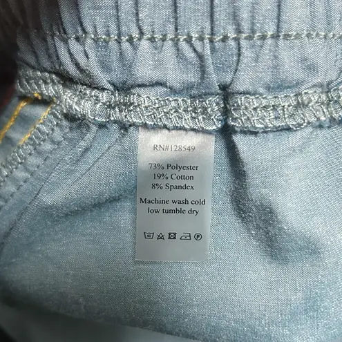 Aviator Nation Flex Board Rainbow Stripes Dolphin Hem Elastic Waistband Shorts M