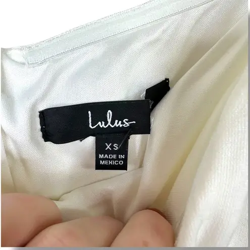 Lulus NWOT Impress Release White Off