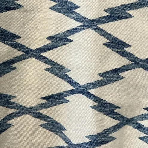 Isabel Marant ETOILE, Ikat Nessa Printed Cropped Jeans, Size 38 (US, Size 6)