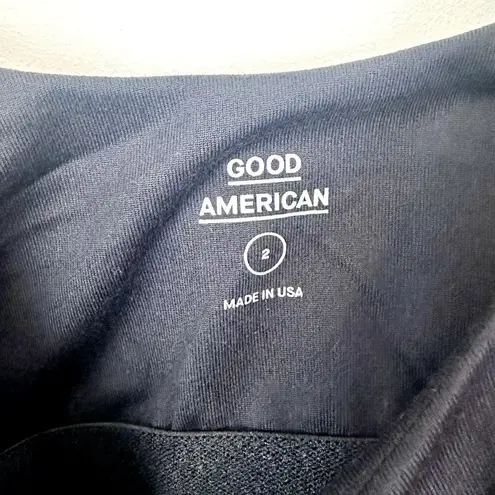 Good American NWT  Super Stretch Jersey Tank Bodysuit in Black - Size: 2 (Medium)