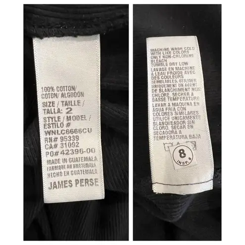 James Perse LONG SLEEVE RIB DRESS (2)