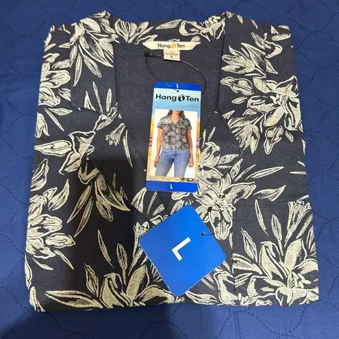 Hang Ten - New with tags!! Ladies' Linen Blend Button-Up Shirt