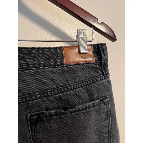 Boheme Harold Distressed Mom Jeans NWT Sz. 27 Black