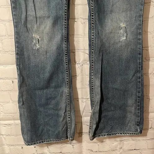 Silver Jeans  Co Jewel Low Rise Distressed Bootcut 30 X 33