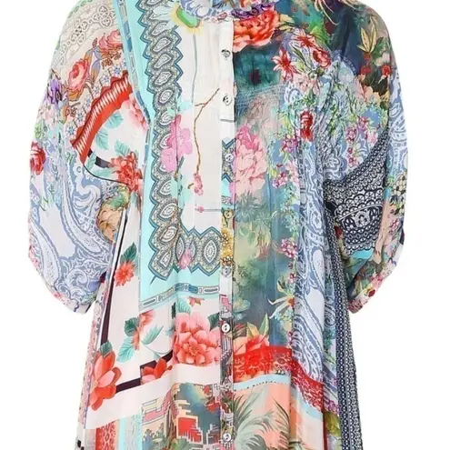 Johnny Was silk Emmie tunic/dress NWT (oversized)