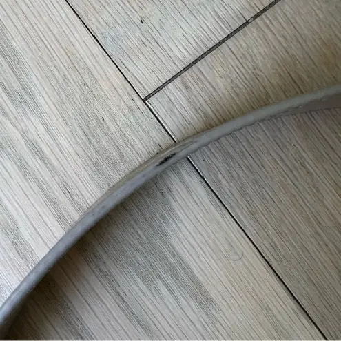 ANINE BING Lou Monogram Bag in Natural & Cognac with Replaced Strap