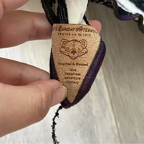 Late Sunday Afternoon Striped Scarf womens Black Gray (52x24) handmade venice