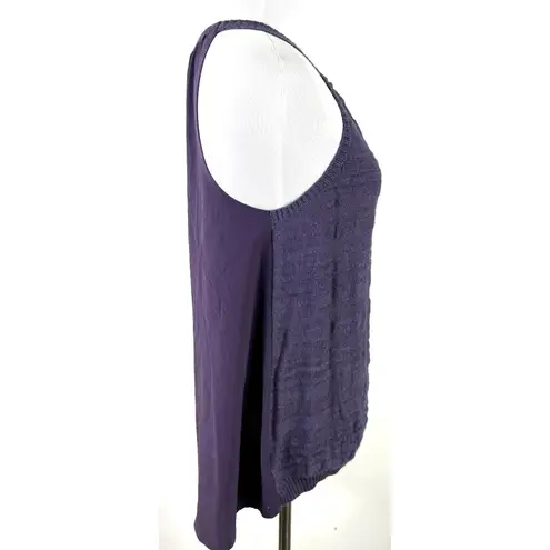 Smartwool  Women's Purple Halter Wool Sleeveless Sweater Shirt