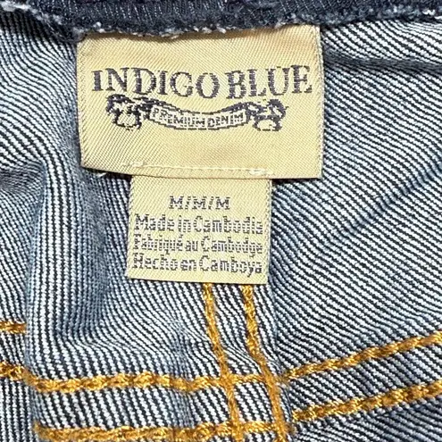 Indigo Blue women’s maternity denim jeans, size medium NWOT