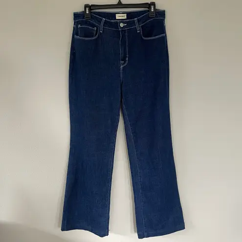 L'Agence Clayton Wide Leg Jeans (Size 30) Newport wash