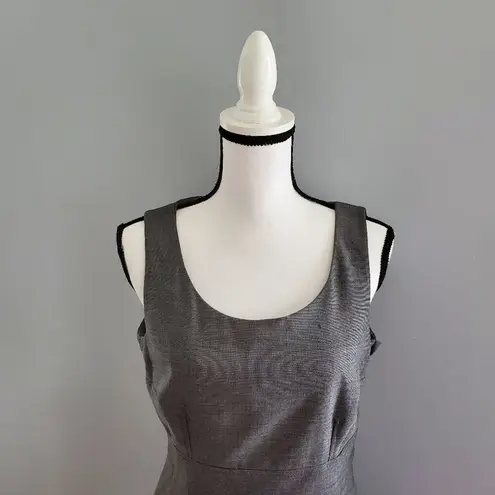 H&M  Sleeveless Gray A-Line Dress Size 10 - Image 4