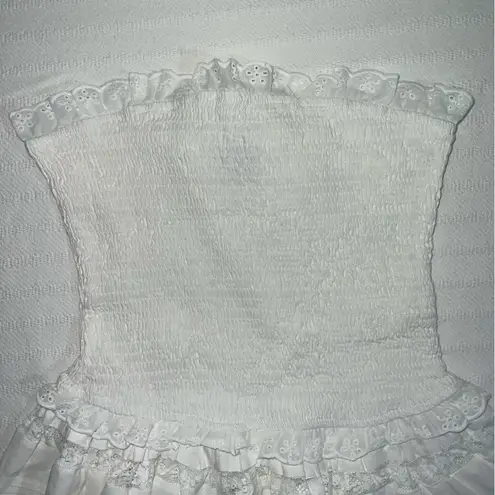 Pepper Mayo Kimia Mini Dress Womens Size 2 NWT Beachy Preppy Feminine Vacation