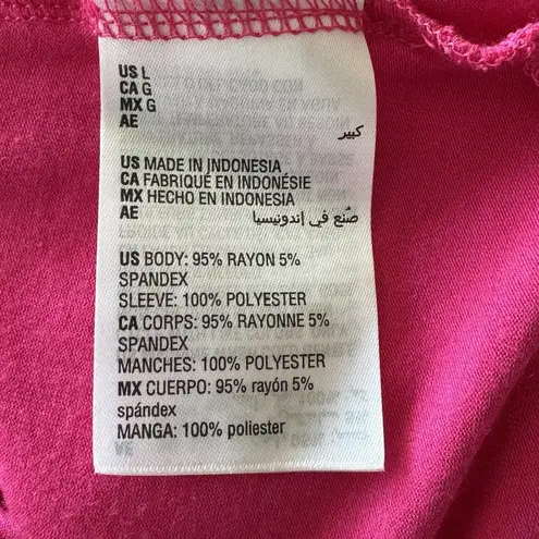 JM Collection Large Tunic Top Split Balloon Sleeve V-Neck Stretch Side Slits New - Image 8