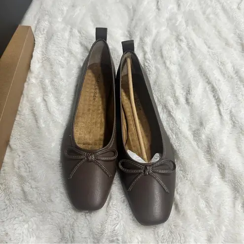 Kelsi Dagger Brooklyn Size 7.5M Women's Frankie Dark Brown Slip On Ballet Flats - Image 4