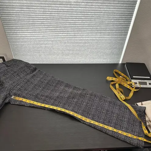 7th Avenue Design Studio New York & Company Black Plaid Dress Pants Size 16