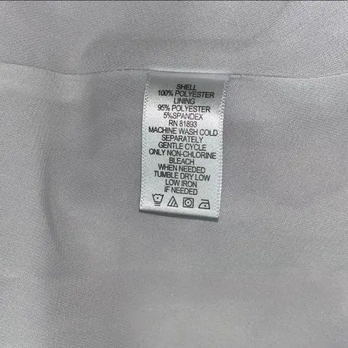 H by Halston lavender sky floral layered maxi dress women’s size 12