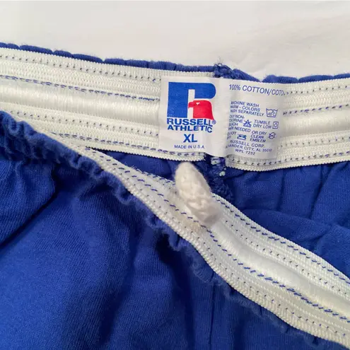 Russell Athletic Cotton Shorts, 2 pairs; blue and black size XL
