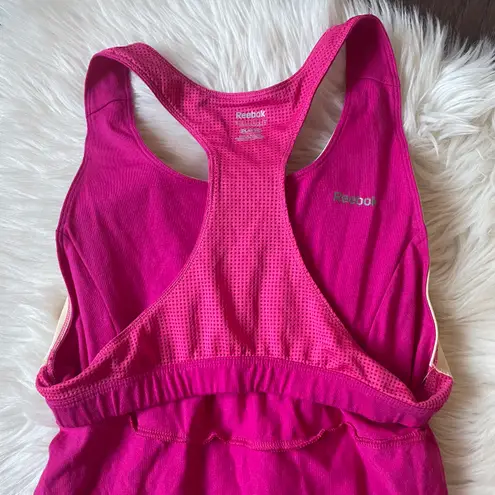 Reebok Slim Fit Magenta Tank Top