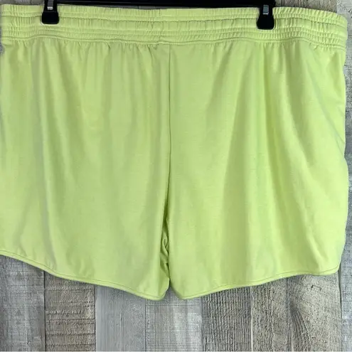 Athletic Works  XXXL(22) Stretch Drawstring Waistband Front Pockets Lime …