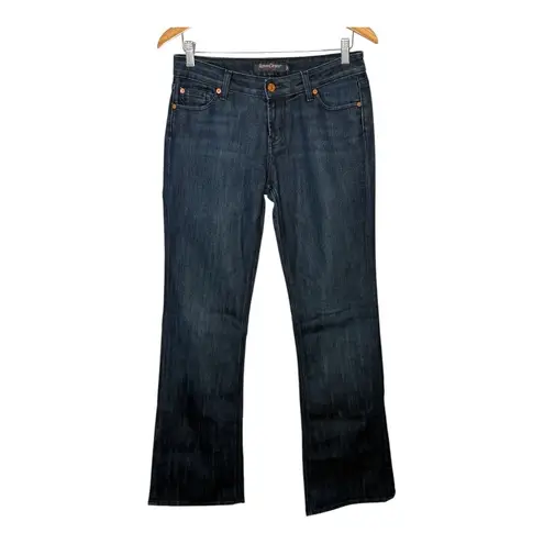 Raven Denim Sadie Bootcut Jeans Dark Wash Mid Rise Jeans Women Size 29 Blue
