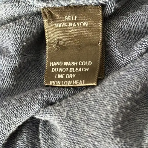 Prómesa Promesa Tie Dye Wash Blue Sleeveless Jumpsuit- Medium