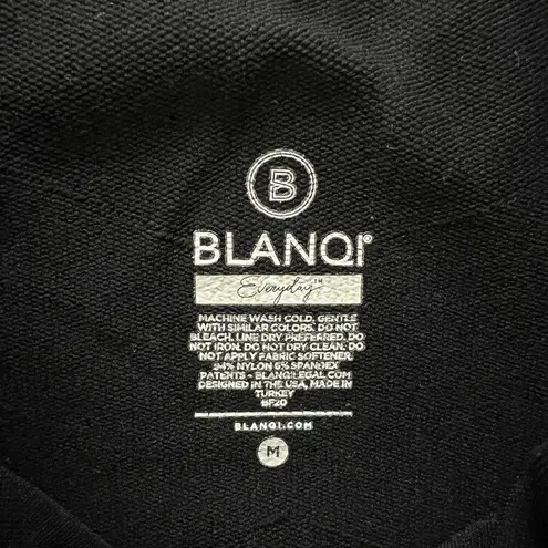 Blanqi Everyday Maternity Belly Support Leggings Black Pull On Size Medium