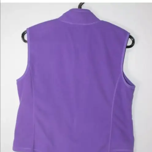 Orvis  Passport Purple Fleece Vest Size Large - Image 5