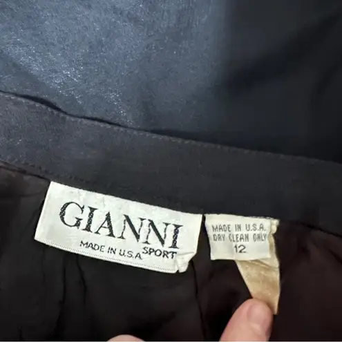 Vintage Gianni Sport Black Made in USA A