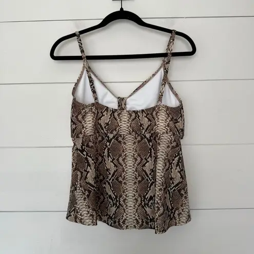 Urban Sea Women’s XL Brown Tankini Swim Top