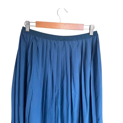 Halara - NWT High Waisted Pleated Quick Dry Midi Casual Skirt w/ Pockets Sz M