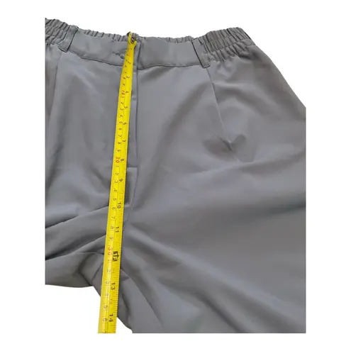 Beyond Yoga Athleisure Tracksuit Set Gray Zip Up Jacket Wide Leg Pants Women M