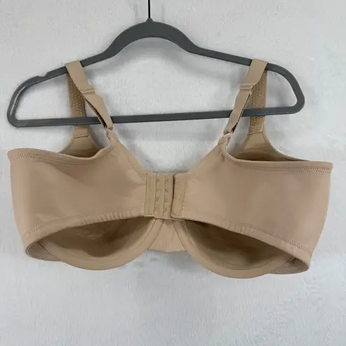 Vanity Fair 76380 Smoothing Minimizer Bra 40DD Beige Wireless Comfort