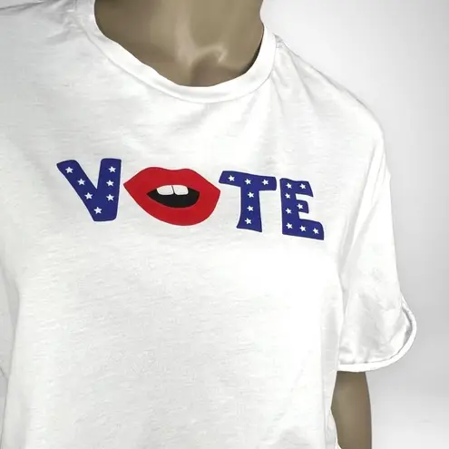 H&M VOTE Graphic Cropped T-Shirt  S