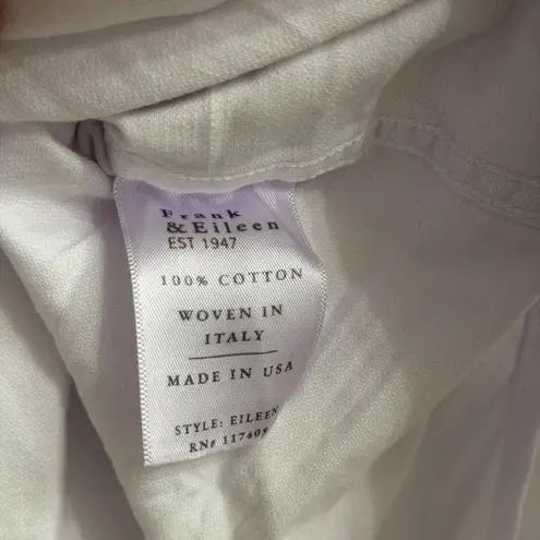 Frank & Eileen Eileen Relaxed Button Up Shirt Famous Denim, Size X-Small - Image 6