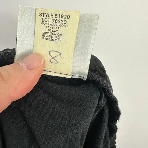 Fashion Bug Vtg Y2K Mini Skirt Large Black Mesh Lace Fairy Grunge Whimsigoth 90s