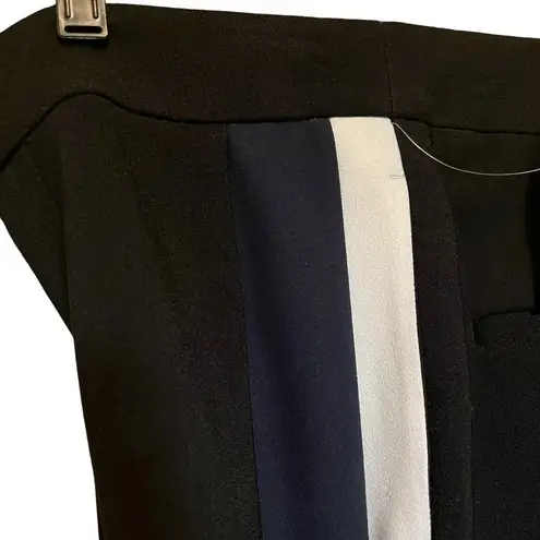 Rachel Roy RACHEL NWT Side Stripe Cropped High Rise Dress Pants Black Size 2