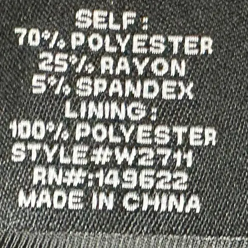 Walter Baker Plaid High Waist Paper Bag Wide Leg Crop Pants Belted 6 Academia