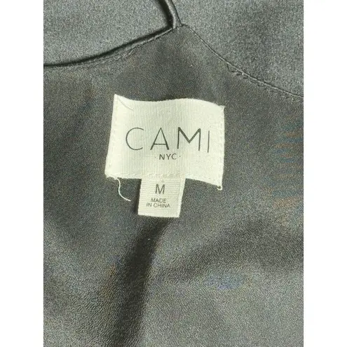 Cami NYC Y Spaghetti Strap Luxurious Romantic Minimalist Silk Slip Dress Black M