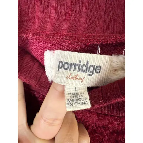 Porridge from Anthropologie Bryenne Sherpa Oversized Sweatshirt