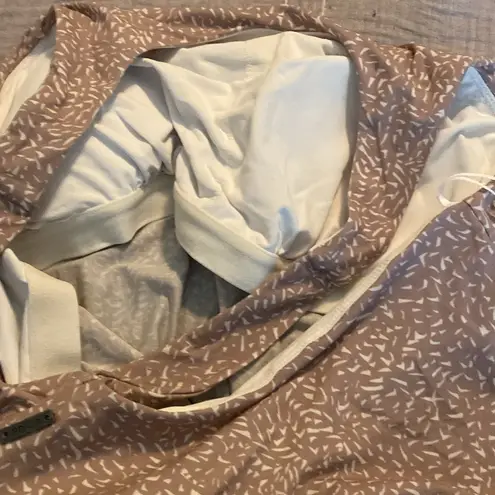 prAna Women’s Kamen Willow Sharkstooth midi tank dress Elastic waist NWT Large