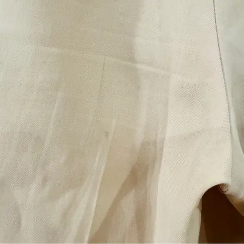 The Frankie Shop Butter Yellow high waisted Pleated Trouser Size XS EUC